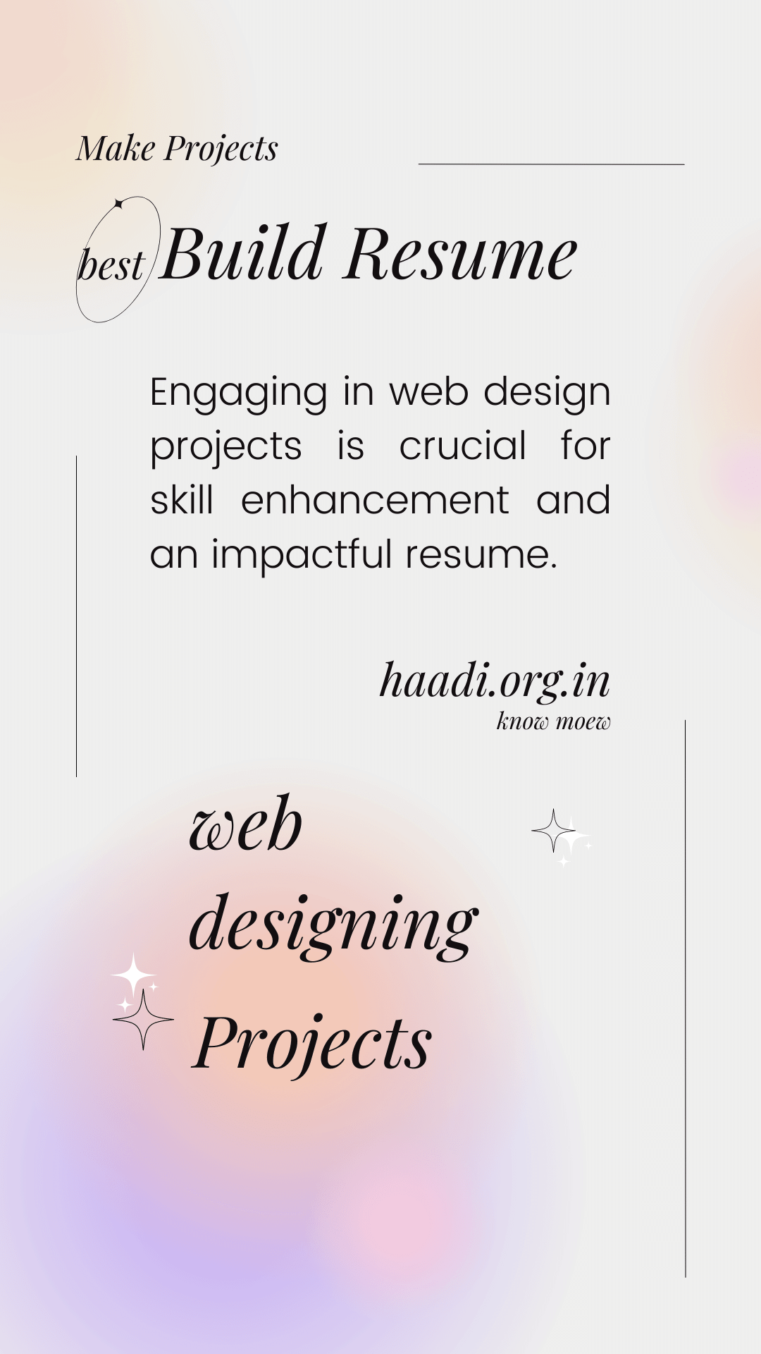 web designing projects